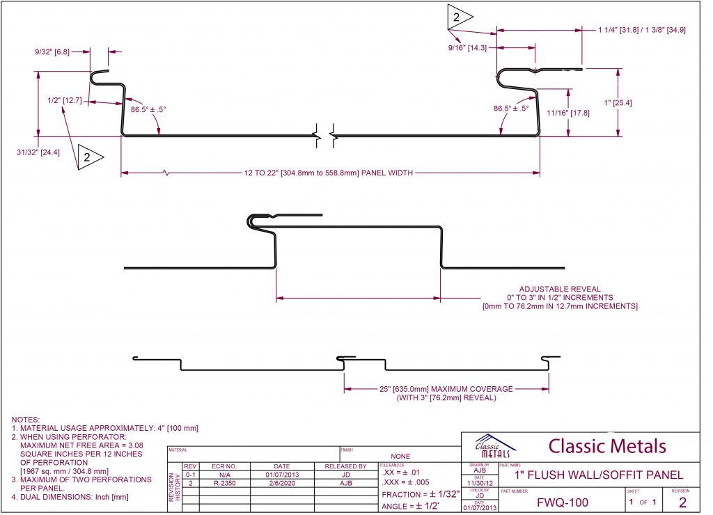 Checkout out the panel options in the Flush Wall / Soffit Panel